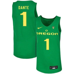 #1 N'Faly Dante UO Men's Basketball Embroidery Jersey Green