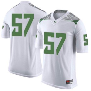 #57 Ben Gomes UO Men's Football Limited Player Jersey White