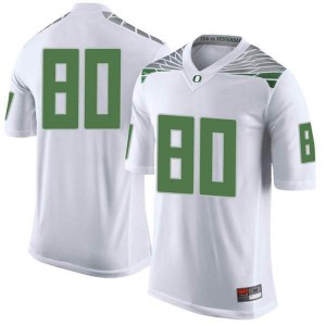 #80 Bryan Addison Oregon Men's Football Limited University Jerseys White