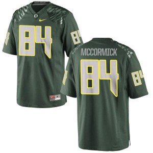 #84 Cam McCormick Oregon Men's Football Game Player Jerseys Green