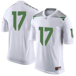 #17 Daewood Davis Oregon Ducks Men's Football Limited College Jerseys White