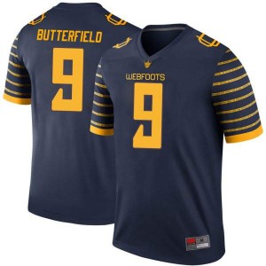 #9 Jay Butterfield UO Men's Football Legend Stitched Jersey Navy