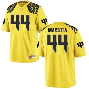 #44 Matt Mariota University of Oregon Men's Football Game Stitched Jerseys Gold