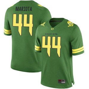 #44 Matt Mariota Ducks Men's Football Game NCAA Jerseys Green