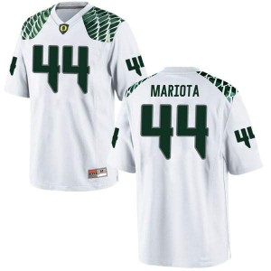 #44 Matt Mariota Oregon Ducks Men's Football Game Official Jerseys White