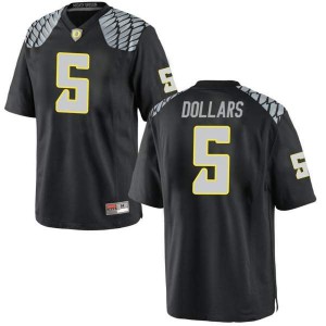 #5 Sean Dollars University of Oregon Men's Football Replica NCAA Jerseys Black