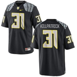 #31 Sean Killpatrick Oregon Ducks Men's Football Authentic University Jersey Black