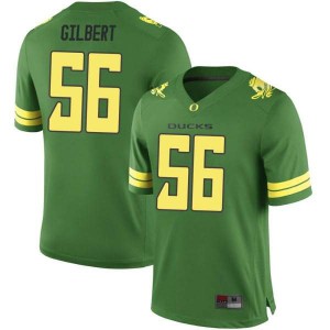 #56 TJ Gilbert UO Men's Football Replica High School Jersey Green