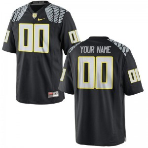 #00 Customized Oregon Men's Football Football Jerseys Black