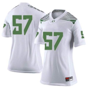 #57 Ben Gomes Oregon Women's Football Limited University Jerseys White