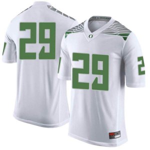 #29 Adrian Jackson University of Oregon Youth Football Limited University Jersey White