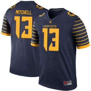 #13 Dillon Mitchell UO Youth Football Legend College Jersey Navy