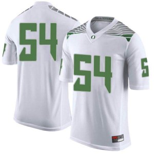 #54 Dru Mathis University of Oregon Youth Football Limited Stitch Jersey White