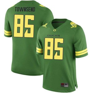 #85 Isaac Townsend UO Youth Football Game Official Jersey Green