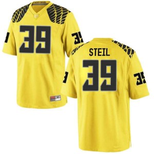 #39 Jack Steil Oregon Youth Football Game Stitched Jerseys Gold