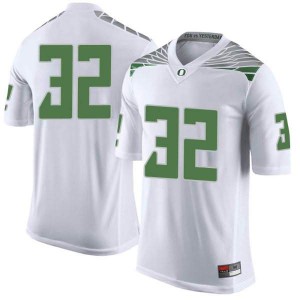 #32 Jordan Happle University of Oregon Youth Football Limited Official Jersey White