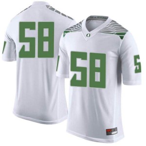 #58 Penei Sewell University of Oregon Youth Football Limited Stitched Jerseys White