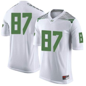 #87 Ryan Bay UO Youth Football Limited Embroidery Jersey White