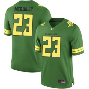 #23 Verone McKinley III Ducks Youth Football Replica Alumni Jersey Green